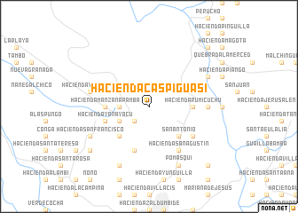 map of Hacienda Caspiguasi