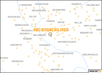map of Hacienda Chilinga