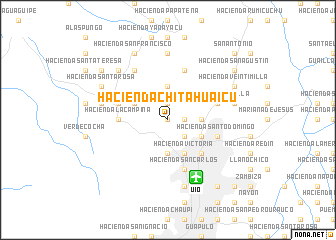 map of Hacienda Chitahuaicu