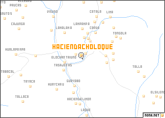 map of Hacienda Choloque