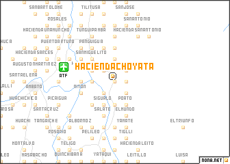 map of Hacienda Choyata