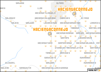 map of Hacienda Cornejo