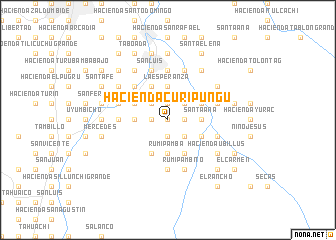 map of Hacienda Curipungu