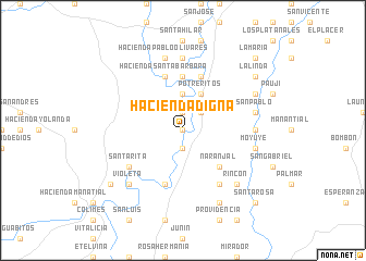 map of Hacienda Digna