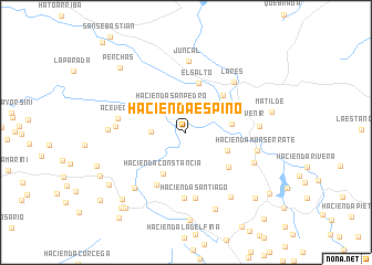 map of Hacienda Espino