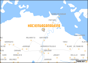 map of Hacienda Ganadera