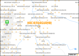 map of Hacienda Guambi