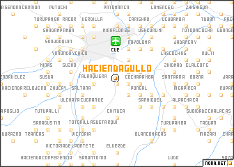 map of Hacienda Gullo