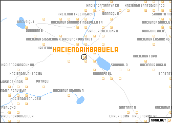 map of Hacienda Imbabuela