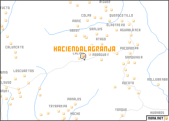 map of Hacienda La Granja