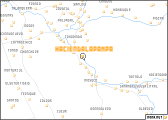 map of Hacienda La Pampa