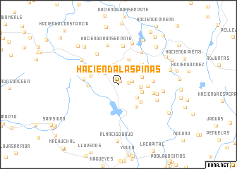 map of Hacienda Las Pinas