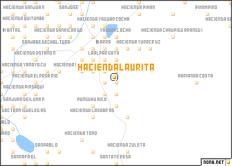 map of Hacienda Laurita