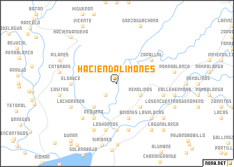 map of Hacienda Limones
