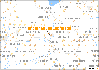 map of Hacienda Los Lagartos