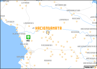 map of Hacienda Mata