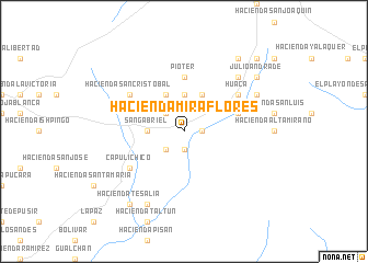 map of Hacienda Miraflores