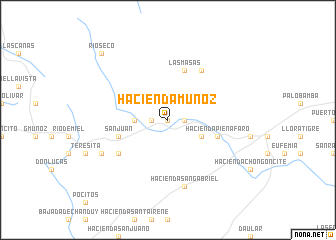 map of Hacienda Muñoz