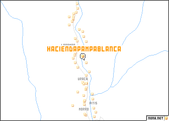 map of Hacienda Pampa Blanca