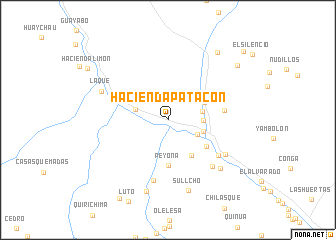 map of Hacienda Patacón