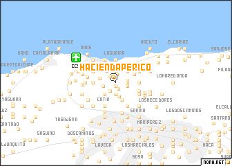 map of Hacienda Perico