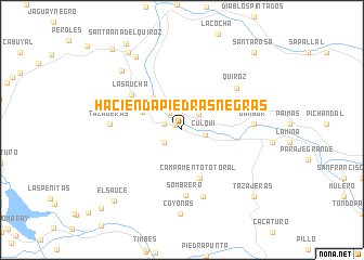 map of Hacienda Piedras Negras