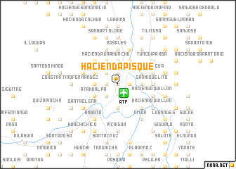 map of Hacienda Pisque