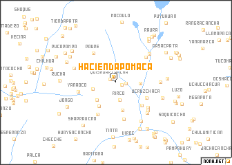 map of Hacienda Pomaca