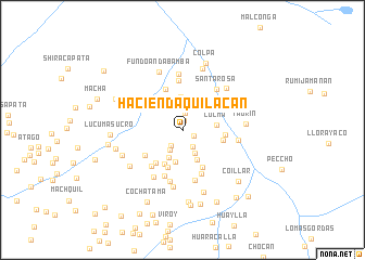 map of Hacienda Quilacan