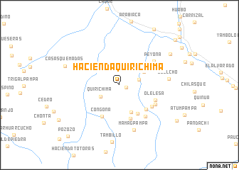 map of Hacienda Quirichima