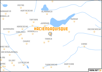 map of Hacienda Quisque