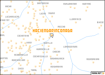 map of Hacienda Rinconada