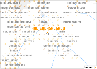 map of Hacienda Salgado