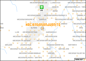 map of Hacienda San Juanito