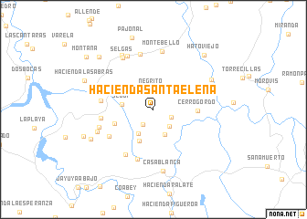 map of Hacienda Santa Elena