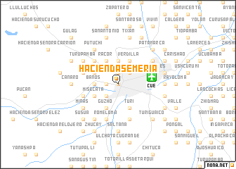 map of Hacienda Semeria