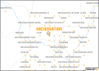 map of Hacienda Tapi