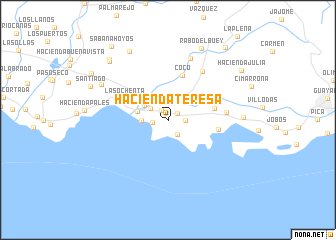 map of Hacienda Teresa