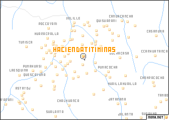 map of Hacienda Titiminas