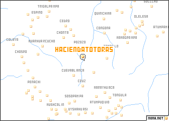 map of Hacienda Totoras