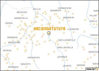 map of Hacienda Tutuya