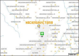 map of Hacienda Victoria