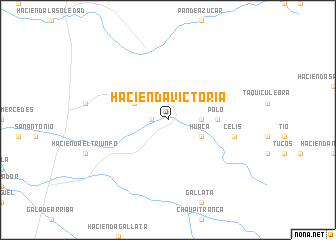 map of Hacienda Victoria