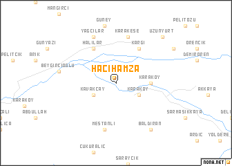 map of Hacıhamza