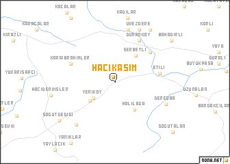 map of Hacıkasım