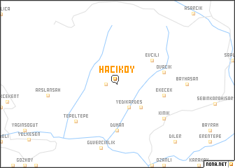 map of Hacıköy