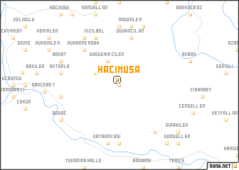 map of Hacımusa