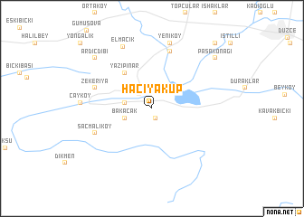 map of Hacıyakup