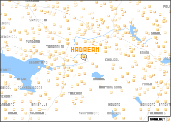 map of Hadaeam