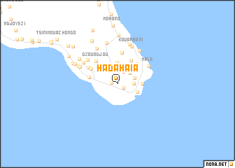 map of Hada-Haïa